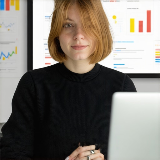 SEO expert analyzing local SEO data with AI tools