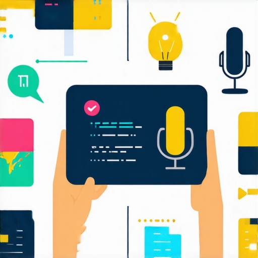 Concept image depicting AI, voice search, mobile optimization, and community engagement in local SEO