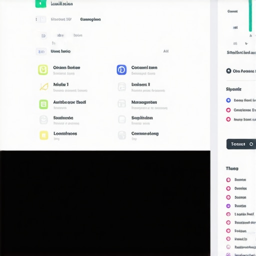 Screenshot of SEO analytics dashboard for local business optimization.