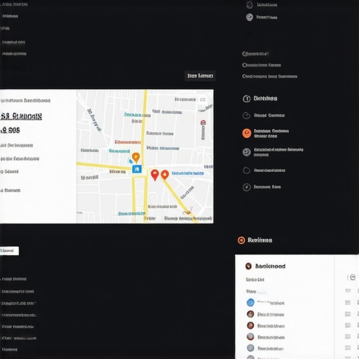 Active Local SEO Dashboard Screenshot of a local SEO dashboard with Google My Business analytics, reviews, and map position updates.