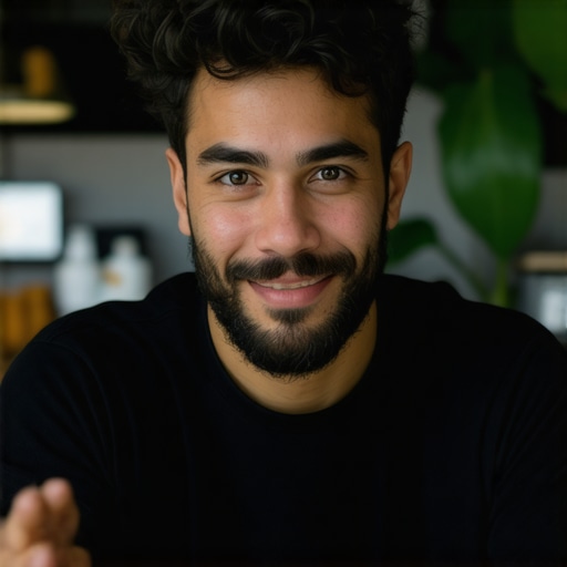 Business owner engaging with customers online and creating geo-tagged content