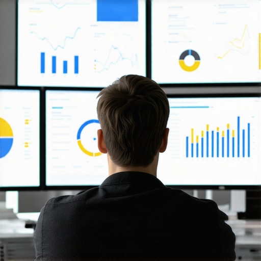 Optimizing Local SEO Tools and Strategies Person reviewing analytics dashboards for local SEO performance.