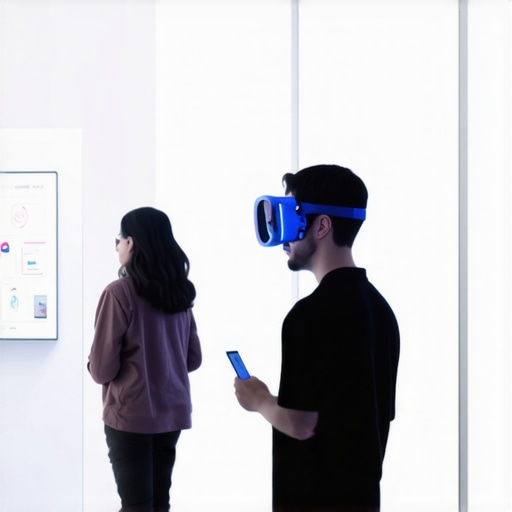Inside a retail store using AR and sensors to collect customer interaction data