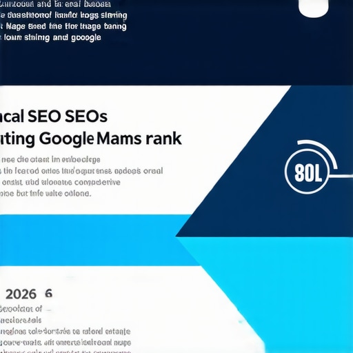 Infographic illustrating key live signals such as foot traffic, dwell time, and customer interactions affecting Google Maps rankings